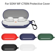 SONY WF-C700N Case Solid Color Silicone Bluetooth Headset Shockproof Protective Cover