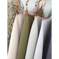 BAWAL PLEATED SEGI TIGA PLEAT RAPAT