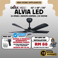 【FIERO ALVIA 42/48/56】Deka Ceiling Fan  Remote Control / Kipas Siling Kawalan Jauh / Silent Motor / 