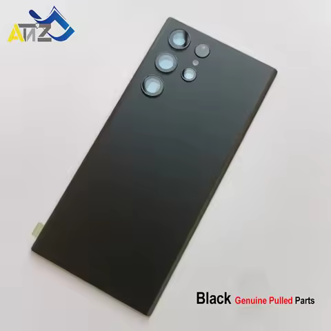 S22U Battery Back Cover Little Flaw For S22 Ultra S908 Panel Rear Door Housing Case Camera Lens Repl