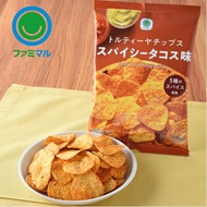 FamilyMart Spicy Taco Tortilla Chips | 5 Spice Blend | Crunchy Corn Snack [Direct from Japan]