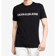 A-Ss Slim Instit Log - Calvin Klein Jeans - CK Black Color