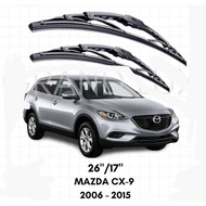 Mazda Cx9 Cx-9 2006 -2015 Wiper Premium Metal Wiper Blade Japan Technology