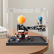 Lego 42179 Earth Moon Track Transparent Display Box | Popmart Labubu Zimomo Collection Box | Astrono