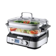 【贈不沾鍋】【Cuisinart美膳雅】 6L數位式美味蒸鮮鍋 STM-2000TW