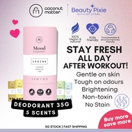[SALE EXP6/2026] Coconut Matter Mood Deodorant Stick 35g  | All Natural Men & Women Vegan Non-Sticky