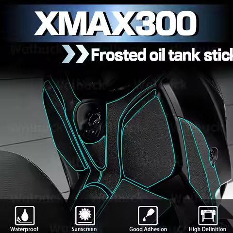 For XMAX 300 x-max 300 xmax 300 2020-2024 Motorcycle Accessories Sticker Thickened Frosted Protectio