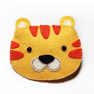 髮夾-老虎 Julie Handmade