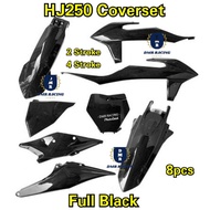 Motocross HENG JIAN HJ250 2 Stroke 4 Stroke - KTM 2020 Coverset Full Black
