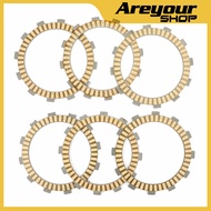 Areyourshop Set Kit Pelat Gesekan Kopling untuk Yamaha TX650 XS650 XS650SE XS1 256-16331-00