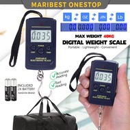 40KG Electronic Digital Luggage Scale Penimbang Digital Weight Scale Weighing Scale Fishing Penimban
