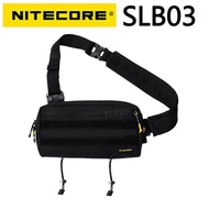 NITECORE SLB03 Crossbody Mens Bag 500D Nylon Casual Lightweight Strap Bag Waist Bag