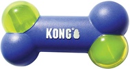 KONG Squeezz Action Bone Blue ของเล่นสุนัข กระดูกของเล่น