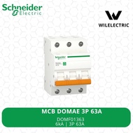 MCB Schneider DOMAE 3 phase / 3P 63A / 63 a C63 / C 63 Merlin Gerlin