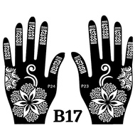 Sticker inai / Sticker Henna / Henna Stencil / Mehndi Stencil NEW DESIGN