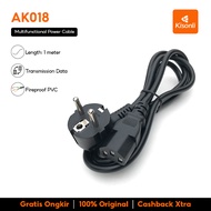 KISONLI 1 Meter Power Supply Cable 2 Legs CPU Power Cable Computer Monitor AK018