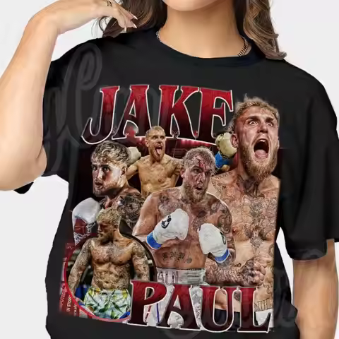 Jake Paul T Shirt Vintage 90S Design Retro Bootleg Fans Movie Series C