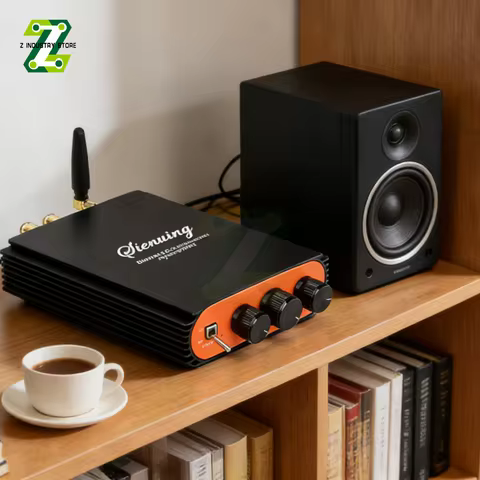 DC 24-36V YS-KL5 Bluetooth 5.3 Dual Channel HiFi Digital Amplifier 300W+300W Dual Channel Amplifier 