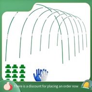 [tuwu766]Grow Tunnel Trellis 6 Sets of 8FT Long Greenhouse Hoops Grow Tunnel, Rust-Free Fiberglass S