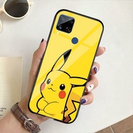 HP (U 152) Realme C15 Glass Softcase - Casing Realme C15hp - Realme C15 Cool Case - Realme C15 Beaut