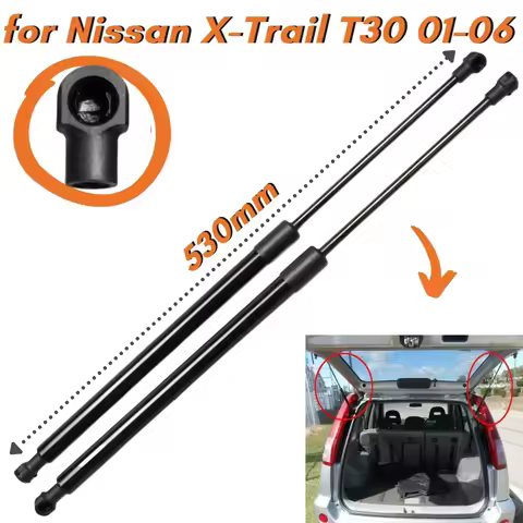 Qty(2) Trunk Struts for Nissan X-Trail T30 SUV 2001-2006 90450-8H31A Rear Tailgate Boot Lift Support