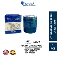 HYUNDAI STAREX KIA SORENTO KIA PREGIO VAN OIL FILTER 26300-42040 26330-4X000