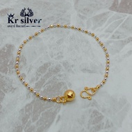 เงินแท้สองกษัตริย์ : สร้อยมือ ขนาด 2 มิล | BS2K1