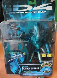 Figur Independence day alien science officer vintage 1996