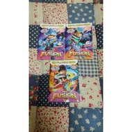 Kad Boboiboy Monsta Galaxy Card Pek Fusion Loose