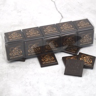 Godiva GODIVA 85% Black Chocolate Rake Bulk 50 Pieces Belgium Imported Large Plate Baking Snacks