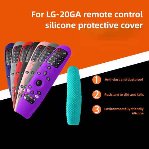 1Pcs Silicone Protective Case for LG AN-MR600 MR650 MR18BA MR19BA MR20GA AKB75855501 Remote Control 