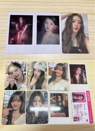 gidle I Feel 特典卡 Miyeon小卡 Yuqi Minnie Soyeon 小娟 葉舒華 雨琦 趙美延Id card