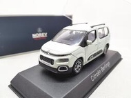 汽車模型 收藏模型 模型車諾威爾 143 雪鐵龍消防合金汽車模型 Citroen Berlingo 2018