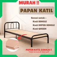 [MURAH ] PAPAN KATIL Hardwood Plywood MR 9mm, 12mm saiz Single, Super Single, Queen / Katil bujang |