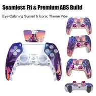 For PS5 Controller Shell Cover GTA 6 Theme Replacement Housing For Dualsense Wireless Controller