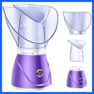 ✿ ◱ ♚ Steam 2 in 1 Inhaler fFacial Steamer and Vaporizer Hot Mist Facial Sauna For Asthma