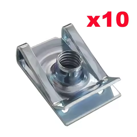 10pcs Motorcycle M8 M6 M5 M4 U Type Clips Thread Reed Nuts For Yamaha Xvs 950 Bolt Bmw S1000rr 2021