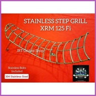 ☾ ¤ ❋ Stainless Step Grill for XRM 125 Fi