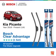 Bosch Clear Advantage U Hook Wiper Set for Kia Picanto (JA) (BCA24"/BCA14")