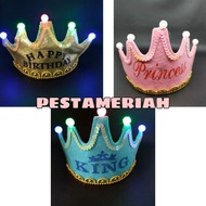 LED CROWN LED BIRTHDAY CROWN/ LED HAT/ LED PARTYBANDO LED CHILDREN'S CROWN/ LED HAPPY BIRTHDAY CROWN