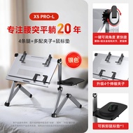 Omaxx5pro เตียงพับได้สำหรับคอมพิวเตอร์บนเตียง โต๊ะทำงานแบบพับได้สำหรับโน้ตบุ๊ก รูปทรงเหลี่ยม ขนาดเล็