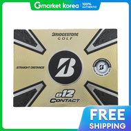 Bridgestone | Bridgestone 2023 E12 Contact Golf Ball White 12-Count 3Cwx6D