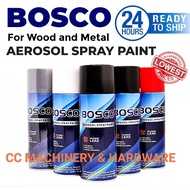 (Ready Stock) BOSCO Aerosol Spray Paint STANDARD Cat Sembur Spray Paint (400ML)