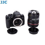 JJC EF/EF-S Mount Body Cap and Rear Lens Cap Set for Canon EOS 850D 800D 760D 750D 700D 650D 600D 20