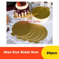 9cm Round Tiramisu Cake Base One-piece cake stand 1-slice cake/