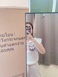 กระจกยาว กระจกส่องเต็มตัว ตั้งพื้น กระจกทรงสูง บานใหญ่ กระจก กระจกส่อง กรอบ​สวย