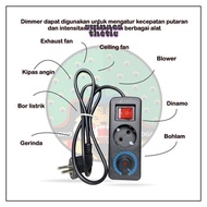 IQ45 FAN DRILL GRINDER SPEED CONTROL HEATER DIMMER 2000W 220V AC Viral