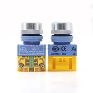 C. c. Hangzhou Sanli Push Button Switch LAY16-A Flat Head Self-Locking Button LAY37 Y090-11BN LAY16-