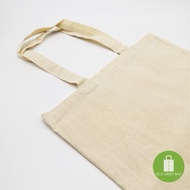 COTTON BAG / BEG KAIN COTTON Canvas Plain Tote Bag Canvas Thin Fabric Bag