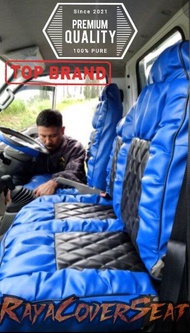 Lapis jok mobil isuzu traga model sofa terbaru bonus sarung stir / cover jok isuzu traga / sarung jo